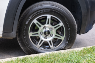 Firestone Transforce CV2 tire includes a sidewall defense rib designed for added durability and chip-tear resistance.