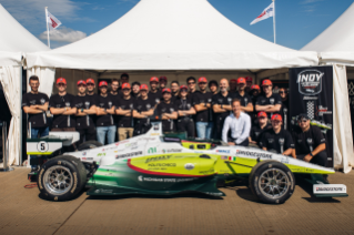 The record-breaking team of university students from Italy and the United States.